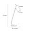 Lampe de travail cylindrique réglable Elian-732310080