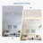4 - Light 32.28" LED Dimmable Rotatable Flush Mount