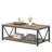 Hulste 47" Rectangular Coffee Table with Open Storage Shelf, Oak-335440285-335440224