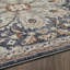 Tapis oriental en polypropylène tissé à la main bleu / rouge / beige-1861405406