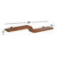 Marv Set Of 2 Wall Mounted Shelves-2123128925
