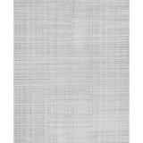 Hand Knotted Plaid Area Rug