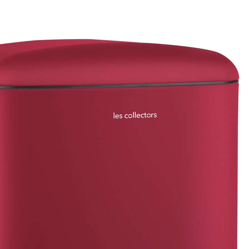 Abfalleimer mit Fußpedal, Red, 30 L