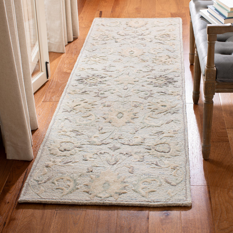 Zarina Hand Tufted Wool Oriental Rug, Runner 2'3" x 8'