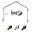 Ensemble de tringle à rideaux simple et quincaillerie pour fenêtre à 4 côtés Judi-32381199-82722366