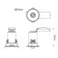 Curtsinger 8.75cm Downlight-14626800