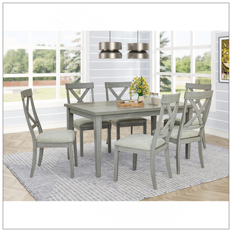 Magnifique siège gris rembourré avec chaises rembourrées 2 pièces