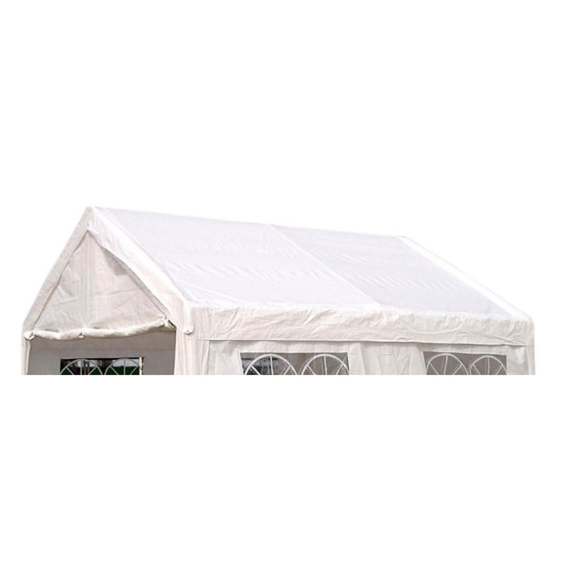 Baillie Dakota Fields White Replacement Canopy for Gazebo, 300cm H x 600cm W x 1cm D