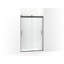 Levity 47.63" x 74" Double Sliding Shower Door with Blade Handles with CleanCoat® Technology-454831879