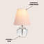 Lampe de table transparente 16 po Charlton-1510059829