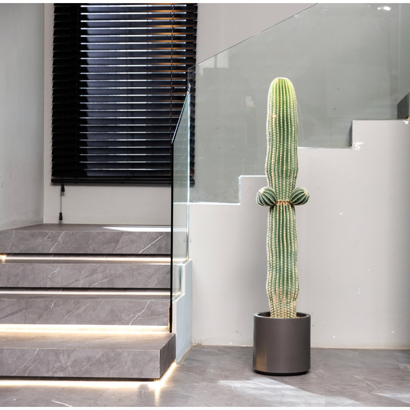 Keper 54.34'' Faux Cactus Tree in Pot