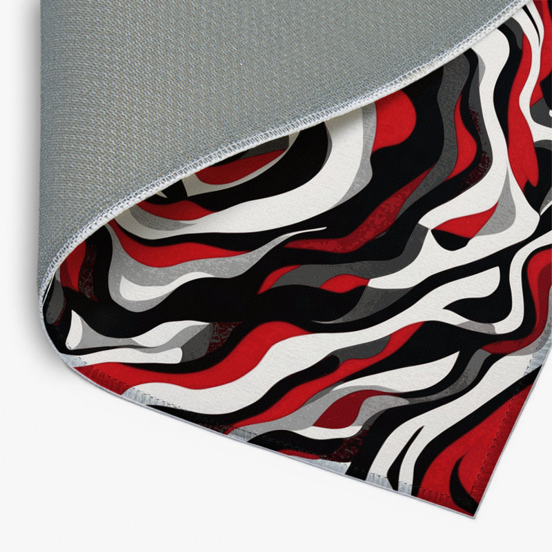 Tapis intérieur et extérieur Twilight Fracture, Rectangle 1 pi 6 po x 2 pi 6 po
