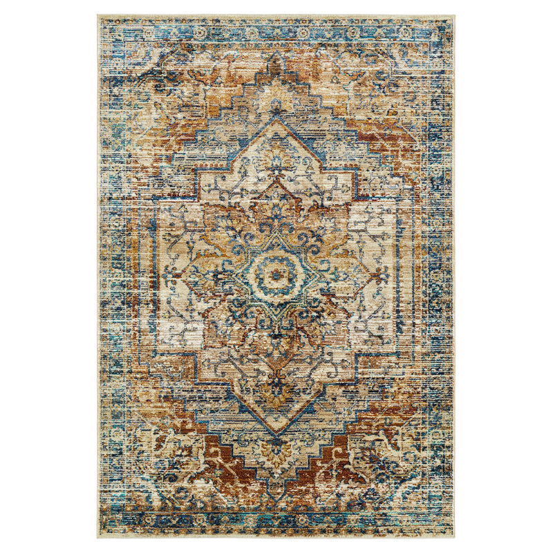 Tapis élégant, tapis rectangulaire contemporain