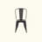 Set Of 4 Industrial Metal Dining Chairs 18 Inch Seat Height Stackable, Indoor Outdoor, Lightweight Easy-Clean Surface, Easy Assembly, Durable Modern Design, For Kitchen Restaurant-1479137677-1479137675