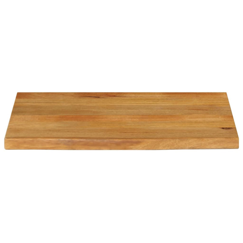 Everlie Solid Wood Table Top, 3.8cm H x 90cm W x 60cm D