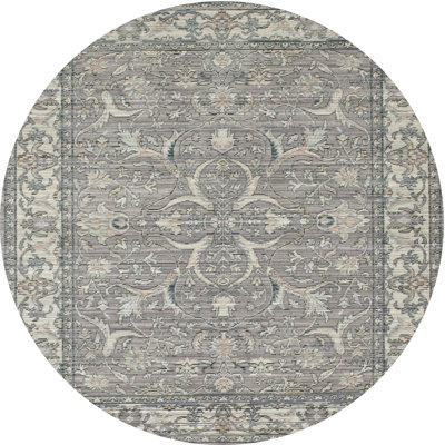 Tapis contemporain beige / gris