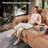 Oversized Power Recliner Sofa with Console & Dual Recliners, Leather Sectional Couch for Living Room-630708503