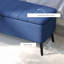 Banc de rangement avec repose-pieds, repose-pieds en lin-1575174486