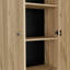 Armoire de rangement Pipestone, cinq tablettes-960429681
