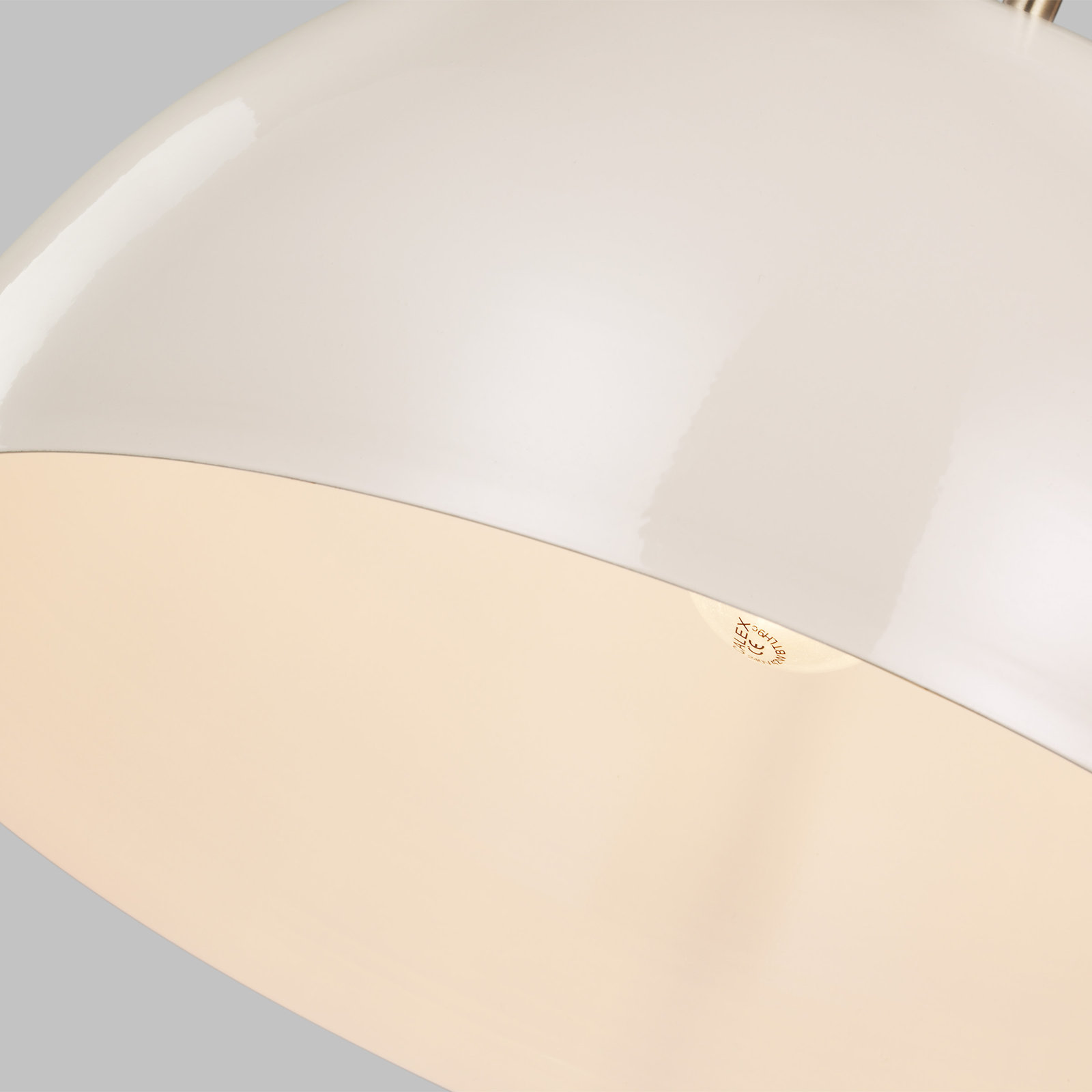 Leona 1 - Light Single Dome Pendant, Blush