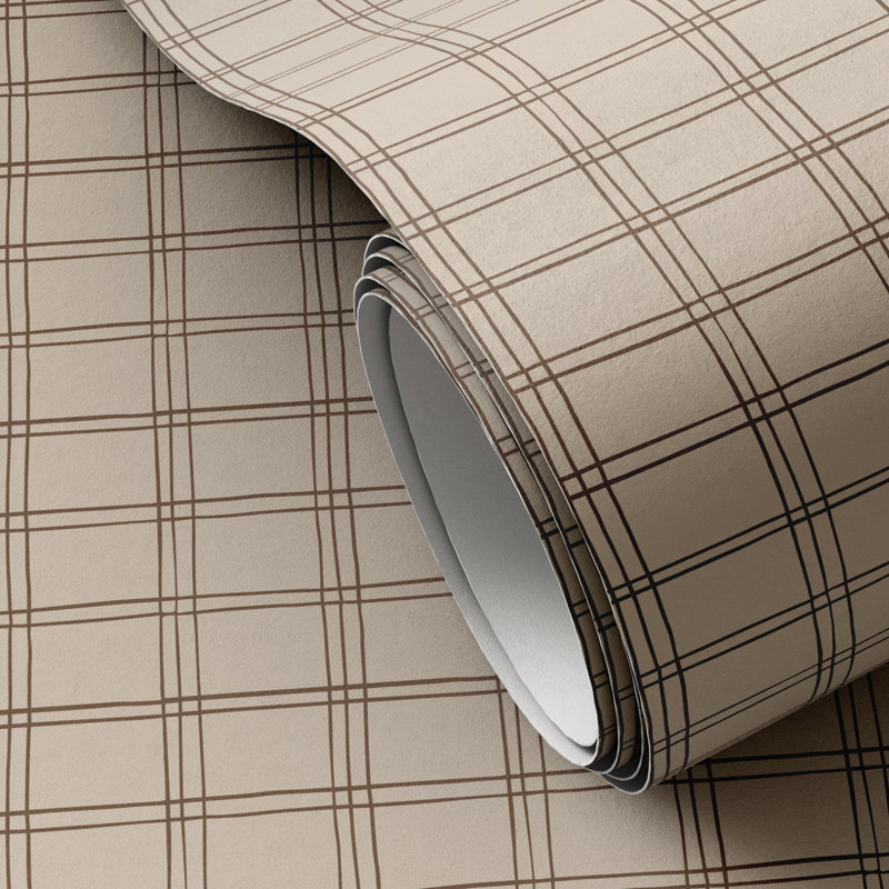 Hand Checks Wallpaper by Getty Images, Taupe II