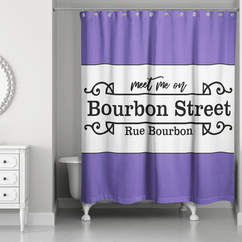 Rideau de douche Bourbon Street