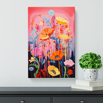 Wildflowers Constructivism - No Frame Print