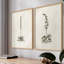 «Vintage Floral LX», impression giclée sur cadre - ensemble de 2-1949401034-1949401036