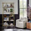 Banks Swivel Slipcovered Armchair-1222924637