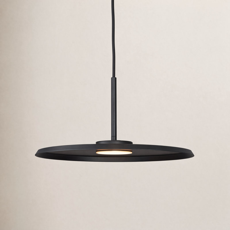 Ceri 1 - Light LED Geometric Pendant, Black
