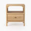 Table de chevet en bois massif Kaela-182546063