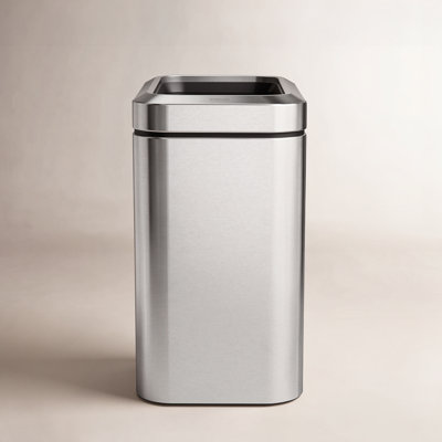 simplehuman 6.6gal Slim Open Trash Can