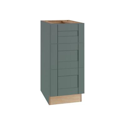 Gallery Express Mercer Assembled 15 in W X 21 in D X 34.5 in H Bath Drawer Base Kitchen Cabinet in Meadow