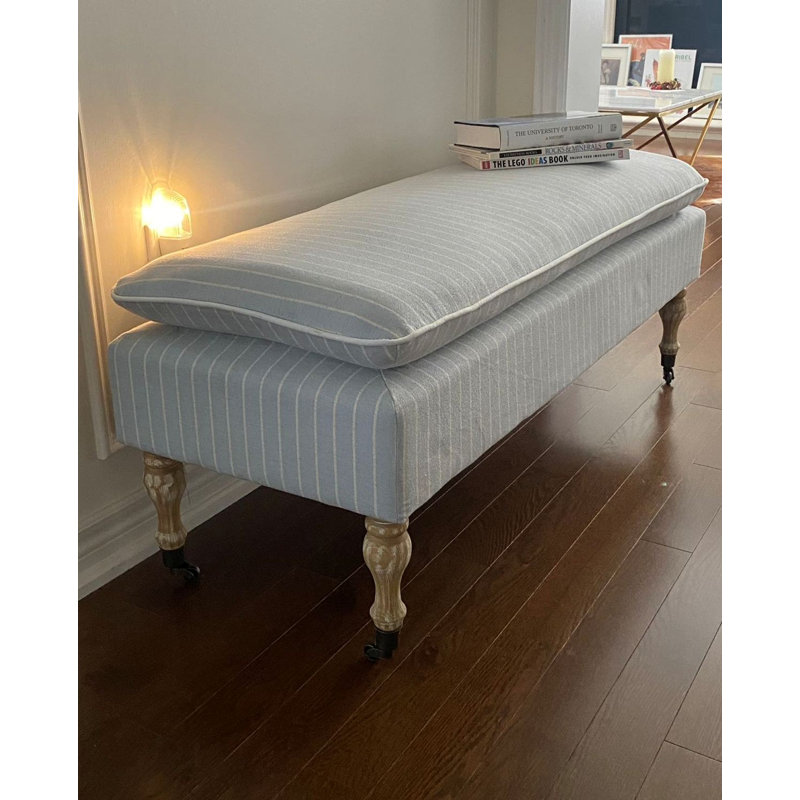 Banc en tissu bleu azur SEAT4U, Azure