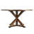 Evonia 59-Inch 8-Seat Round Solid Wood Dining Table