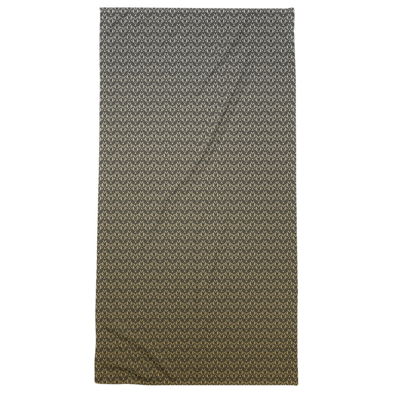 Katelyn Elizabeth Cotton Blend Beach Towel, Gold Ombre