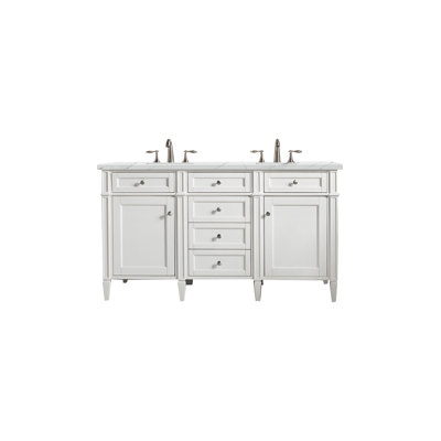 Dussault 60'' Double Bathroom Vanity with Top