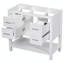 (Lavabo non inclus) Meuble-lavabo moderne blanc 36 po-1749411791