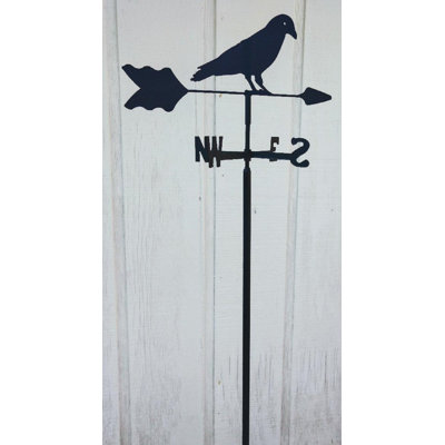 Girouette de jardin en oiseau