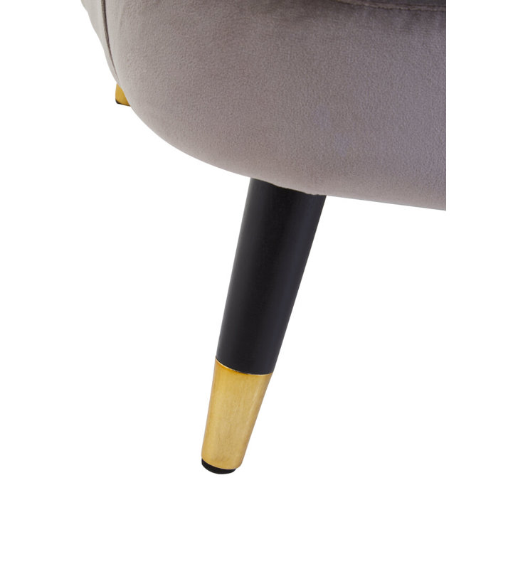 Velvet Club Chair, Mink