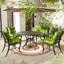 Coussins de chaise d'extérieur et de patio 5 po Wynee-36533969-36533984