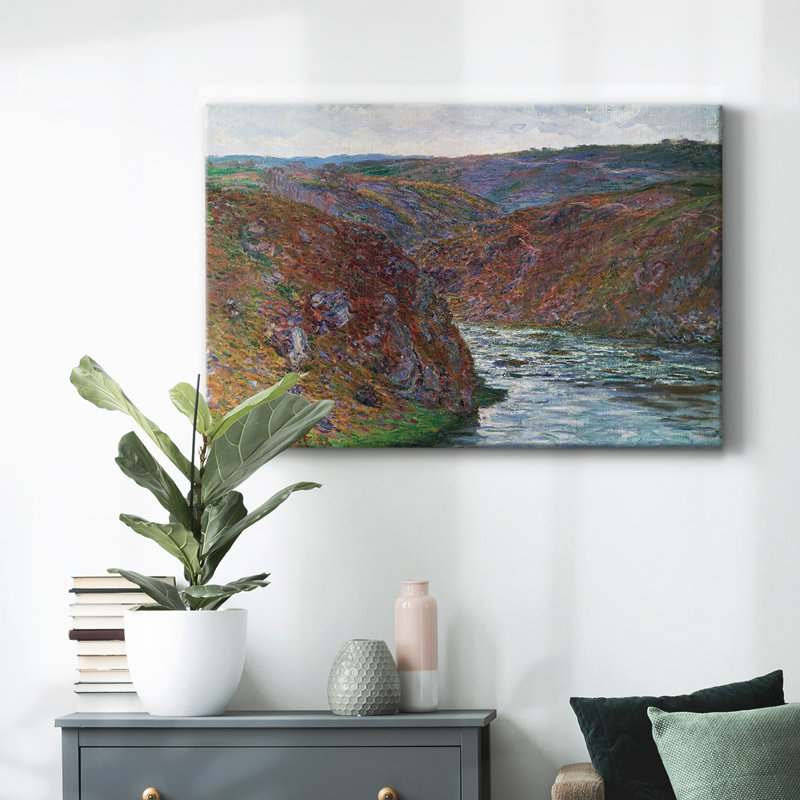 Monet - Toile tendue avec châssis, H 12 po x l 18 po