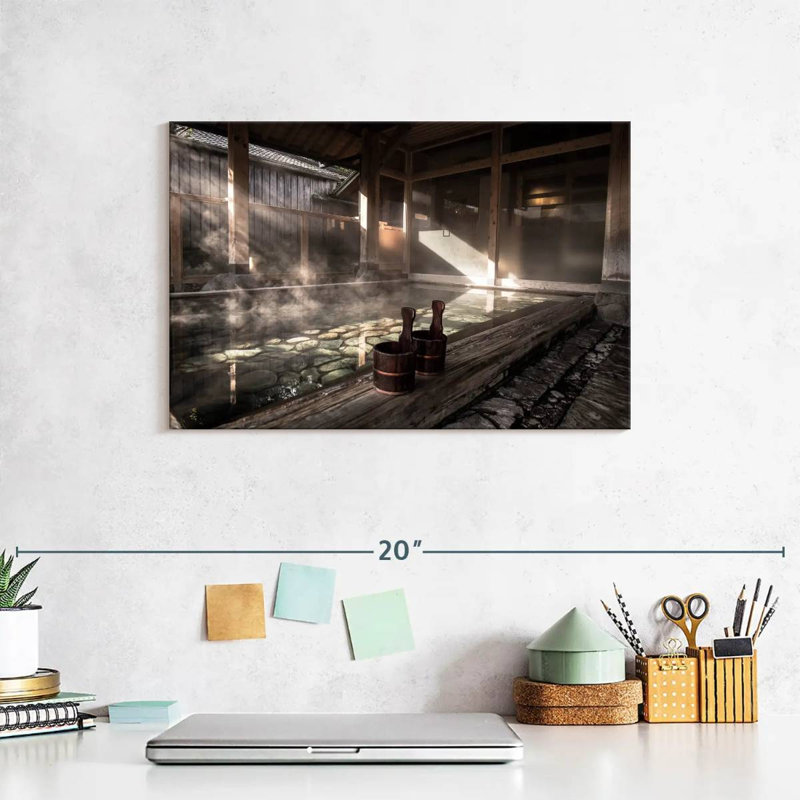 Lilie Japanese Onsen Spa, 8" H x 12" W