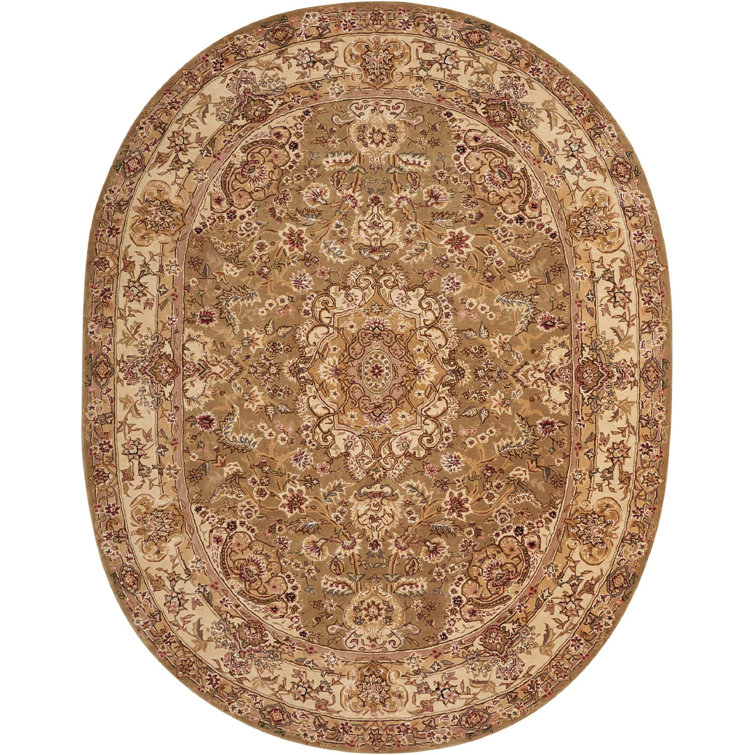Deguzman Wool Oriental Indoor Rug
