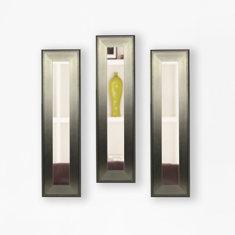 Ensemble de miroirs 3 pièces Hobson, H 40,5 po x l 16,5 po