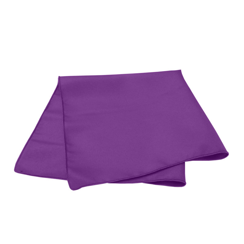Ensemble de serviettes de table 120 pièces, Prune, 17 po x 17 po