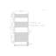 Deidamia Straight Towel Rail Heated Towel Rails-224614322-224614324