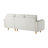 Sunny 83.5" Reversible Sofa Chaise Sectional-761823381