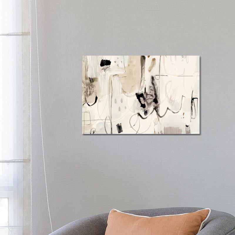 Net Neutral II by Victoria Barnes - Wrapped Canvas Painting, 66.04 cm H x 45.72 cm W x 1.91 cm D