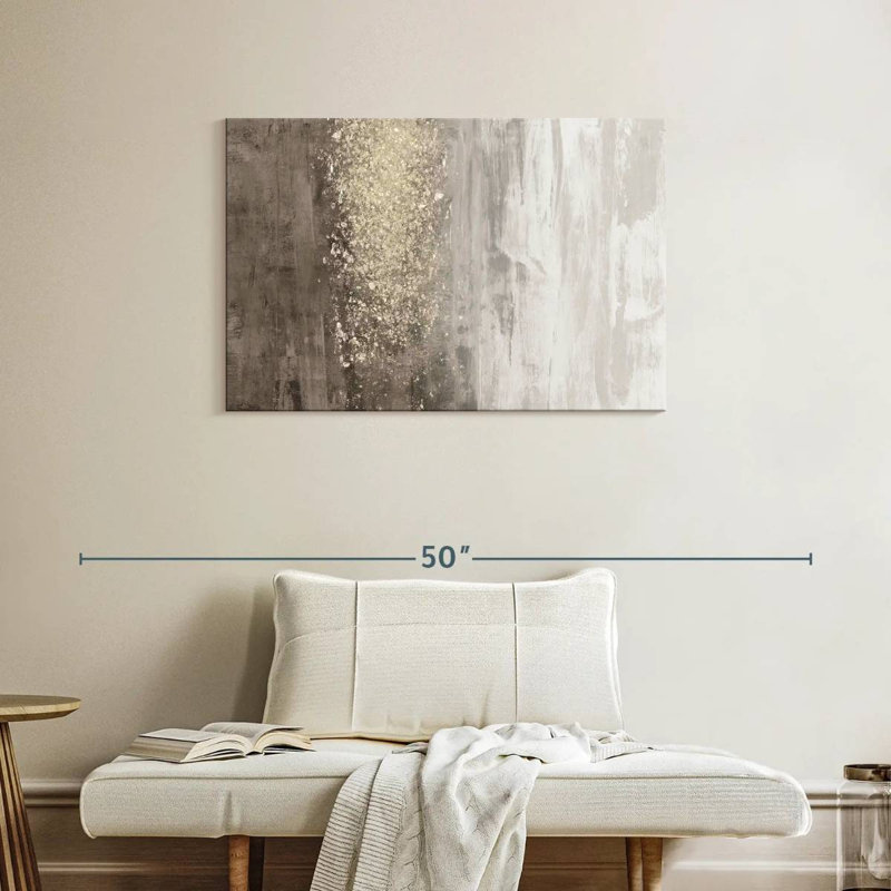 Avery Glitter Rain II, 24" H x 36" W